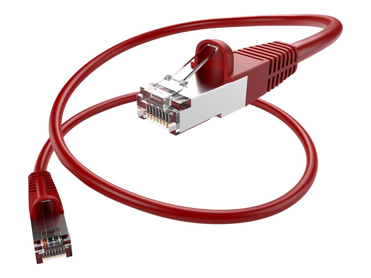 100ft CAT5e Snagless Patch Cable Red 100ft CAT5e Snagless Patch Cable Red